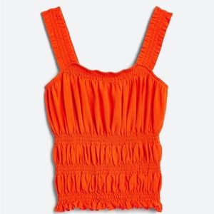 Smocked Knit Tank